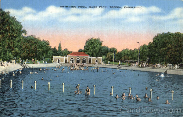 Swimming Pool, Gage Park Topeka Kansas