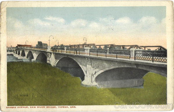 Kansas Avenue, Raw River Bridge Topeka