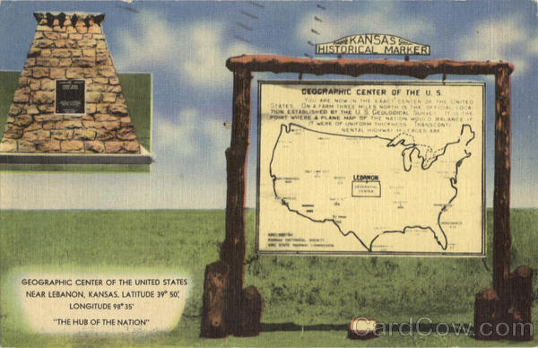 Geographic Center Of The U.S Scenic Kansas