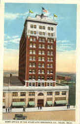 Home Office of the Atlas Life Insurance Co Tulsa, OK Postcard Postcard