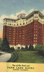 Park Lane Hotel Postcard