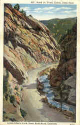 South St. Vrain Canon, Estes Park, Lynos-Allen's Park Colorado Postcard Postcard