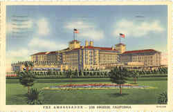 The Ambassador Hotel Los Angeles, CA Postcard Postcard