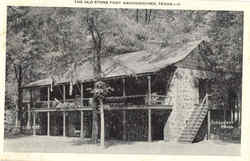 The Old Stone Fort Nacogdoches, TX Postcard Postcard