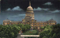State Capitol At Night Austin, TX Postcard Postcard