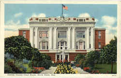 Lincoln County Court House Postcard