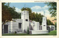 Sonotorium, Harmon Park Kearney, NE Postcard Postcard