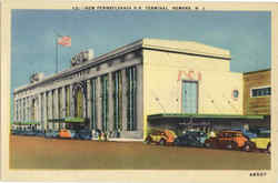 New Pennsylvania R.R. Terminal Postcard