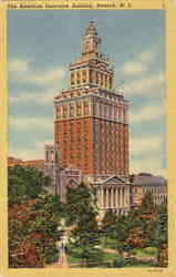 The American Insurance Building Newark, NJ Postcard Postcard