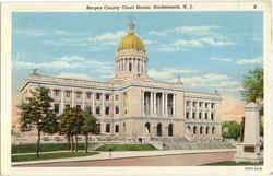 Bergen County Court House Hackensack, NJ Postcard Postcard