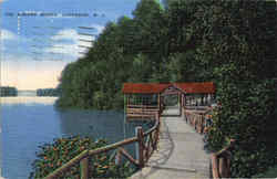 The Kissing Bridge Lakewood, NJ Postcard Postcard