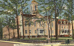 The Morris County Court House Postcard