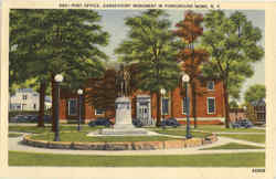 Post Office Rome, NY Postcard Postcard