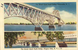 The Graund Island South Bridge Postcard