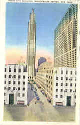 Radio City Building, Rockefeller Center New York City, NY Postcard Postcard