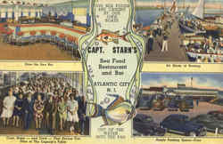 Capt. Starn's Atlantic City, NJ Postcard Postcard