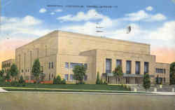 Municipal Auditorium Topeka, KS Postcard Postcard
