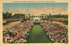 Reinisch Memorial Rose Garden, Gage Park Postcard