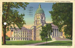 Kansas State Capitol Postcard