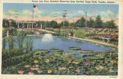 Doran Lily Pool, Gage Park Postcard