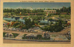 Reinisch Memorial Rock Garden Postcard