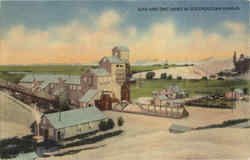 Lead And Zinc Mines in southeastern Kansas Postcard Postcard