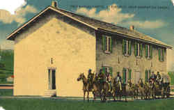 First Kansas Capitol Fort Riley, KS Postcard Postcard