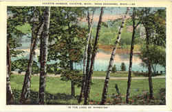 Fayette Harbor Escanaba, MI Postcard Postcard