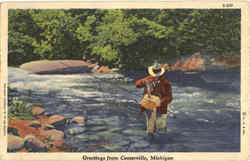 Greetings From Centerville Postcard