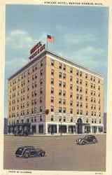 Vincent Hotel Benton Harbor, MI Postcard Postcard