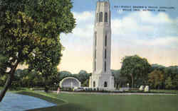 Nancy Brown's Peace Carillon, Belle Isle Postcard