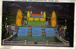 Spark's Cascade, Spark's Foundation Park Postcard