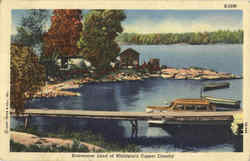 Keweenaw Land Of Michigan's Copper County Postcard