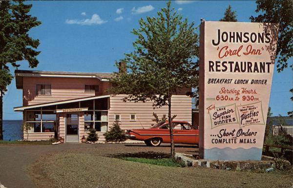 Johnson's Coral Inn Restaurant Copper Harbor Michigan