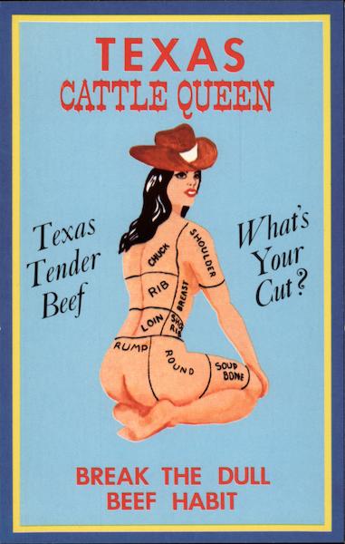 Texas Cattle Queen Bill Day Risque & Nude