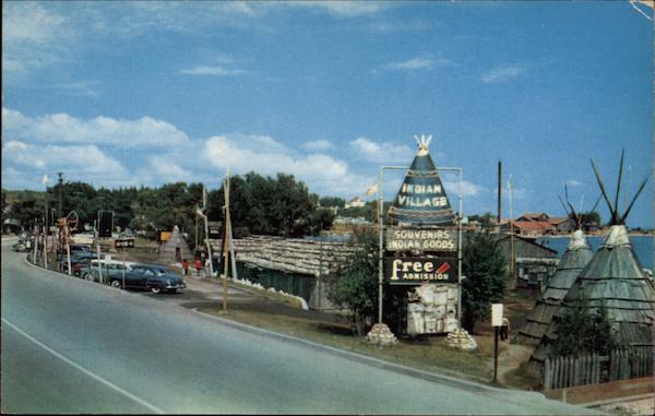 Indian Village Saint Ignace Michigan