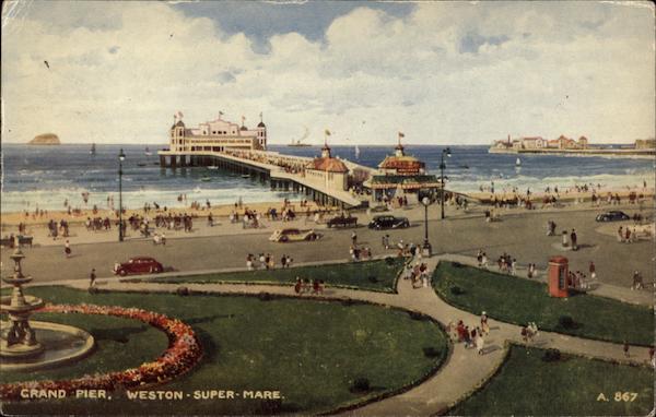 Grand Pier Weston-Super-Mare England