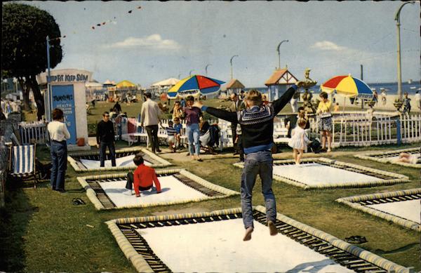The Trampolines Isle of Wight England