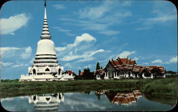 Wat Phra Srimahathat Bangkhen Bangkok Thailand Southeast Asia