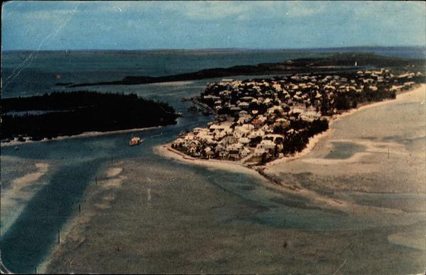 Entrance Tip and Entrance to Harbour, Spanish Wells St. George Cay Bahamas