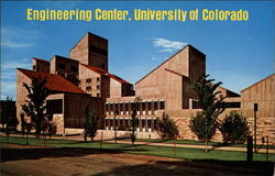 Engineering Center, University of Colorado Boulder, CO Postcard Postcard