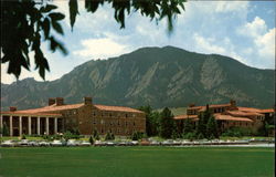 Baker and Libby Halls Boulder, CO Postcard Postcard