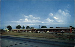 Crestview Motel Charlotte, MI Postcard Postcard