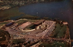 Aerial View of Stadium, University of Washington Postcard