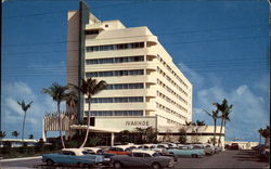 The Exquisite Ivanhoe Hotel on the Ocean in Bal Harbour Postcard