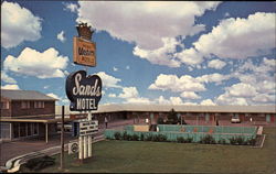 Sands Motel Vega, TX Postcard Postcard
