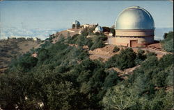 Lick Observatory Postcard