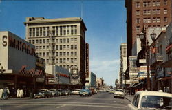 Looking North Along First Street San Jose, CA Postcard Postcard