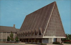 Masonic Temple, Masonic Homes Postcard