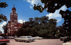 St. John's Cathedral Lafayette, LA Postcard Postcard